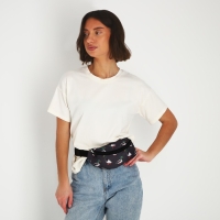 Сумка поясная Утки, 32х8х15 см, отд на молнии, цвет серо-зелёный