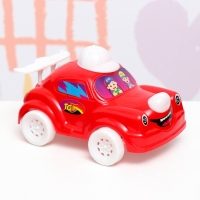 Машина пластмассовая "Мультяшка" 13 х 7 х 7 см, микс Машина пластмассовая "Мультяшка" 13 х 7 х 7 см, микс