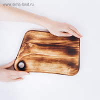 Доска для подачи из натурального кедра Mаgistrо, 30×20×2 см, цельный массив Доска для подачи из натурального кедра Mаgistrо, 30×20×2 см, цельный массив