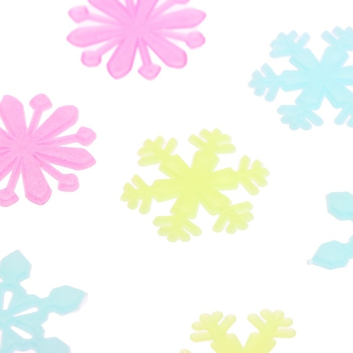 Развивающий игровой набор «Весёлый Новый год», наклейки светятся в темноте Развивающий игровой набор «Весёлый Новый год», наклейки светятся в темноте