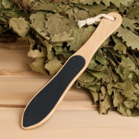 Пилка для ног банная абразивная (150/80), алтайская берёза, 25х4,5х0,6 см Пилка для ног банная абразивная (150/80), алтайская берёза, 25х4,5х0,6 см