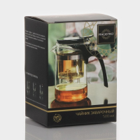 Чайник заварочный Magistro «Бенито», 500 мл, с ситом Чайник заварочный Magistro «Бенито», 500 мл, с ситом