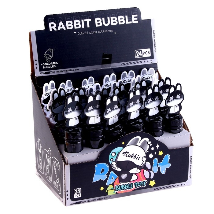 Мыльные пузыри &laquo;Зайчик&raquo; 35мл набор 24шт