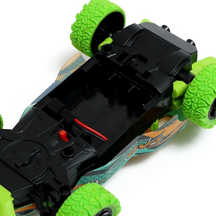 Машина радиоуправляемая &laquo;Формула&raquo;, свет, с аккумулятором, цвет зелёный