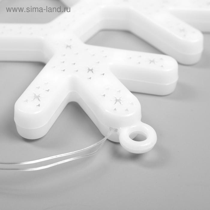 Светодиодная фигура «Снежинка» 30 см, пластик, 220 В, свечение мульти (RG/RB) Светодиодная фигура «Снежинка» 30 см, пластик, 220 В, свечение мульти (RG/RB)