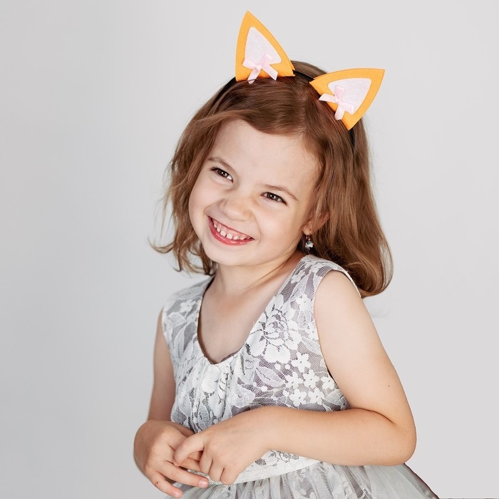 Новый год! Ободок для волос карнавальный &laquo;Лисичка&raquo;