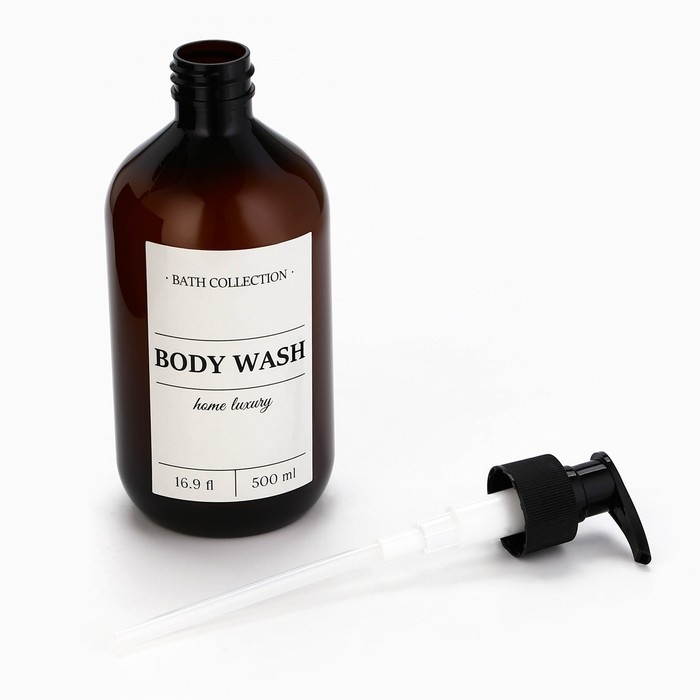Дозатор для шампуня, кондиционера, геля для душа &laquo;Home comfort&raquo;, 500 мл