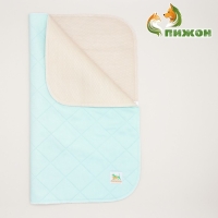 Пелёнка для животных многоразовая впитывающая, 70 х 90 см, зелёная Пелёнка для животных многоразовая впитывающая, 70 х 90 см, зелёная