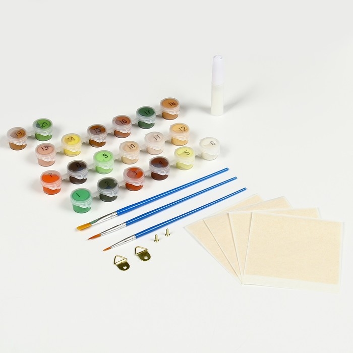 Картина по номерам на новый год на холсте с подрамником и поталью &laquo;Всё сбудется&raquo;, 30 х 40 см