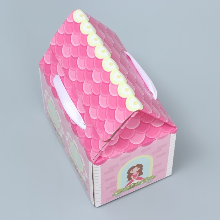 Коробка подарочная складная, упаковка, &laquo;Домик принцессы &raquo;, 15 х 18 х 10 см