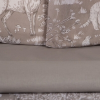 Постельное бельё Этель 1.5 сп &laquo;Сказочный лес&raquo; 143х215 см, 150х214 см, 70х70 см 2 шт, поплин 125 г/м2