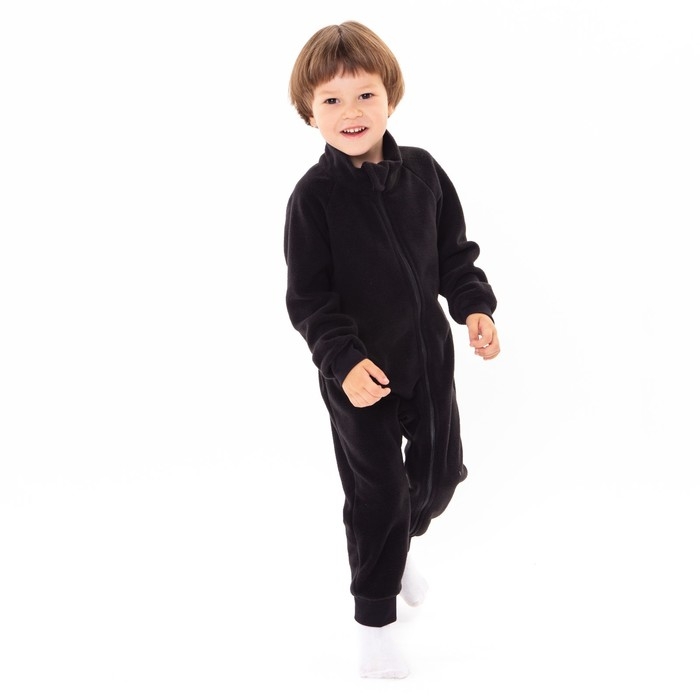 Комбинезон для мальчика, цвет чёрный, рост 80-86 см Комбинезон для мальчика, цвет чёрный, рост 80-86 см