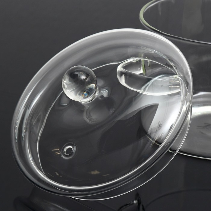 Кастрюля из жаропрочного стекла &laquo;Дом там, где кормят&raquo;, 1500 мл