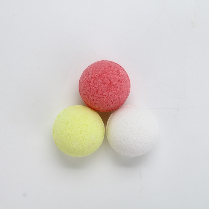 Набор бомбочки для ванны BEAUTY FOX &laquo;Ленивый режим&raquo;, 3х40 г, микс ароматов