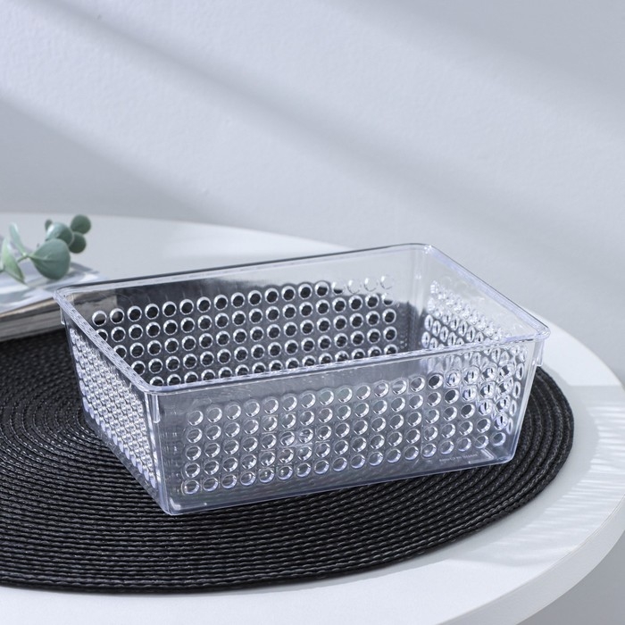 Корзина для мелочей, пластик, 18&times;13&times;6 см,