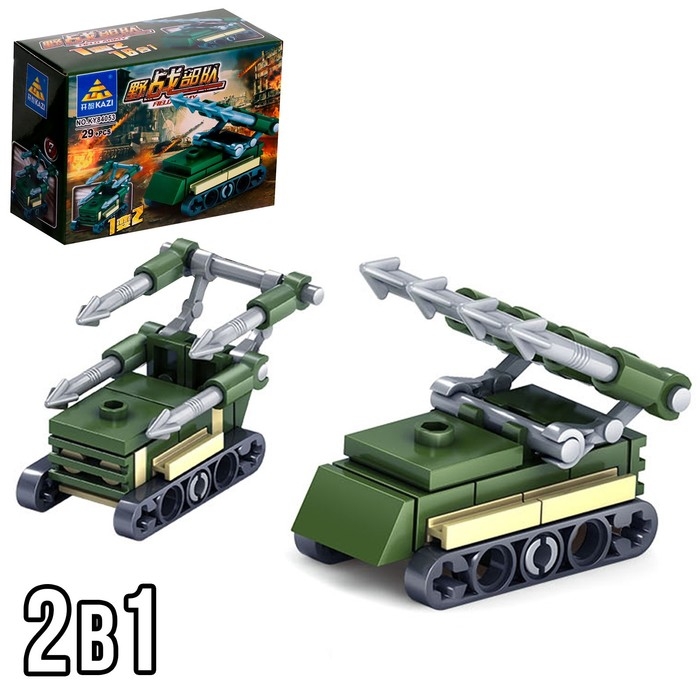 Конструктор Армия &laquo;Техника&raquo;, 16 видов, МИКС