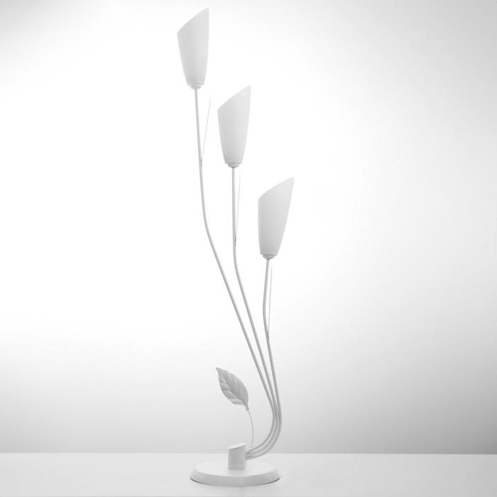 Торшер "Трио" 3x15Вт E27 белый