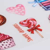 Термопереводки для кукол &laquo;Сладкое настроение&raquo;, 14.5 &times; 23.5 см