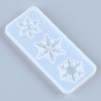 Форма силиконовая универсальная «Снежинка» 3 в 1, размер: от 2,4 до 3 см Форма силиконовая универсальная «Снежинка» 3 в 1, размер: от 2,4 до 3 см