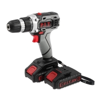 Дрель-шуруповерт P.I.T. PSR18-D3, 20 В, 350/1350 об/мин, 2х1.5 Ач, Li-ion, 30 Нм, кейс