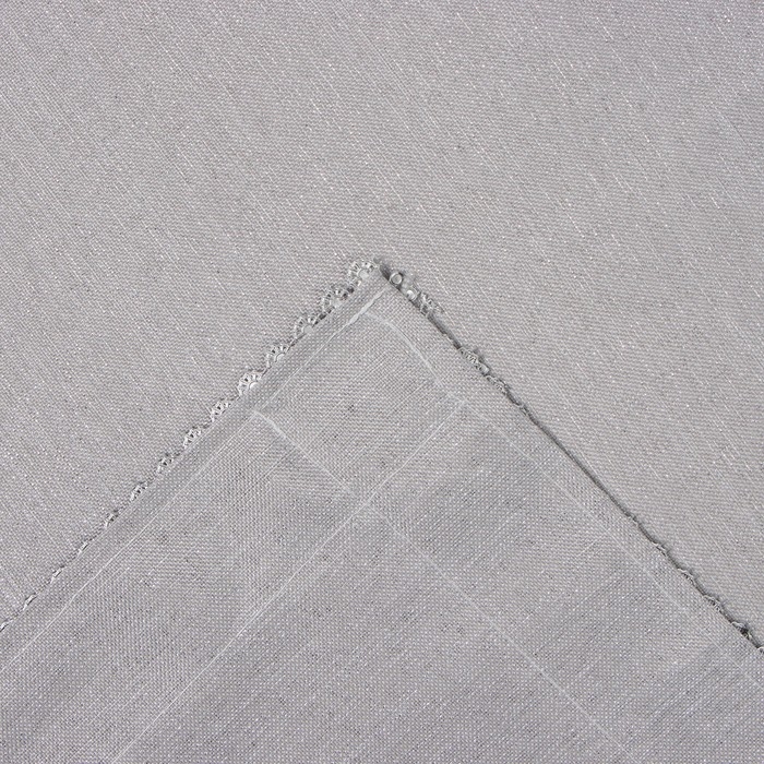 Скатерть Этель со стразами, 85 х 85 &plusmn;5 см, цвет серый, п/э