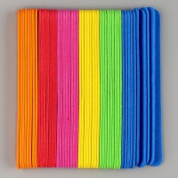 Набор фигурок из EVA "Радуга", 50 шт, 12 см, цвет МИКС Набор фигурок из EVA "Радуга", 50 шт, 12 см, цвет МИКС