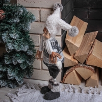 Кукла интерьерная "Мальчик в кофточке" 38 см