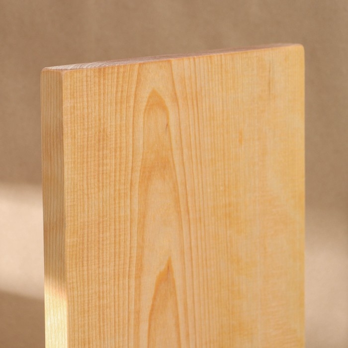 Доска разделочная деревянная Adelica, 60&times;20&times;2 см, покрыта маслом, цельная берёза