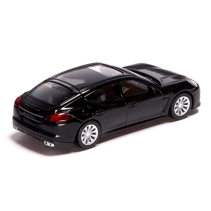 Машина металлическая PORSCHE PANAMERA TURBO, 1:43, цвет чёрный Машина металлическая PORSCHE PANAMERA TURBO, 1:43, цвет чёрный