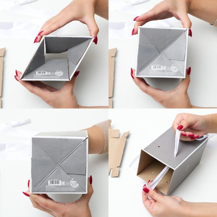 Коробка подарочная складная «Для тебя», 10 х 18 см Коробка подарочная складная «Для тебя», 10 х 18 см