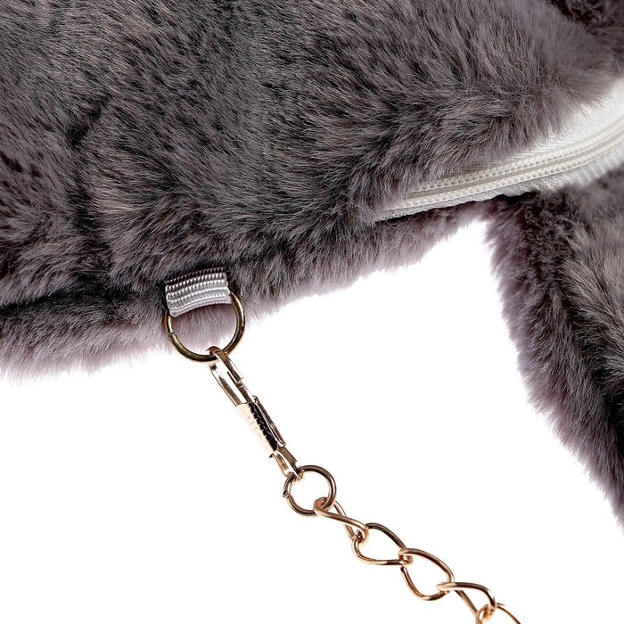 Сумка детская «Зайчик», 26×19×2см, цвет серый Сумка детская «Зайчик», 26×19×2см, цвет серый