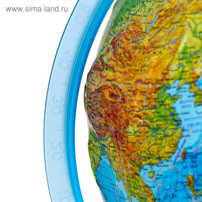 Глобус физико-политический Глобус физико-политический "Глобен", интерактивный, диаметр 320 мм, рельефный, с подсветкой