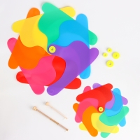 Ветерок &laquo;Ураган&raquo; на деревянной палочке