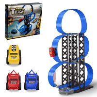 Автотрек &laquo;Гоночный трек&raquo;, магнитная трасса, 3 уровня