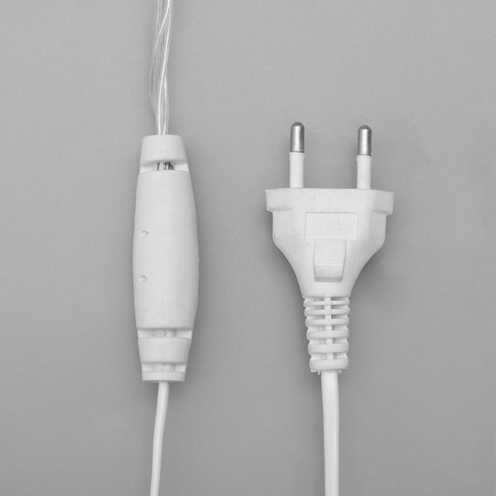 Гирлянда «Бахрома» 4 × 0.6 м, IP44, белая нить, 180 LED, свечение бело-синее, мигание, 220 В Гирлянда «Бахрома» 4 × 0.6 м, IP44, белая нить, 180 LED, свечение бело-синее, мигание, 220 В