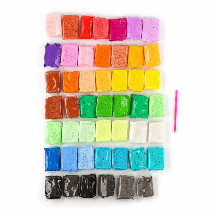 Большой набор &laquo;Масса для лепки&raquo;, 48 брусков по 10 гр