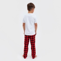 Пижама детская новогодняя KAFTAN "Family", размер 28 (86-92)
