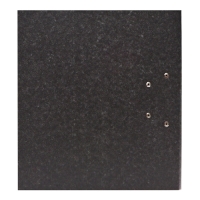 Папка-регистратор А4, 70 мм, ErichKrause Basic, собранная, мраморная, этикетка на корешке, серая, вместимость 450 листов