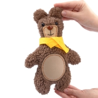 Набор для творчества. Мягкая игрушка из меха &laquo;Мишка&raquo;