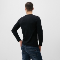 Джемпер мужской, цвет черный, размер 50