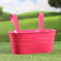 Кашпо "Ванночка" навесное, МИКС 26х14х12см Кашпо "Ванночка" навесное, МИКС 26х14х12см