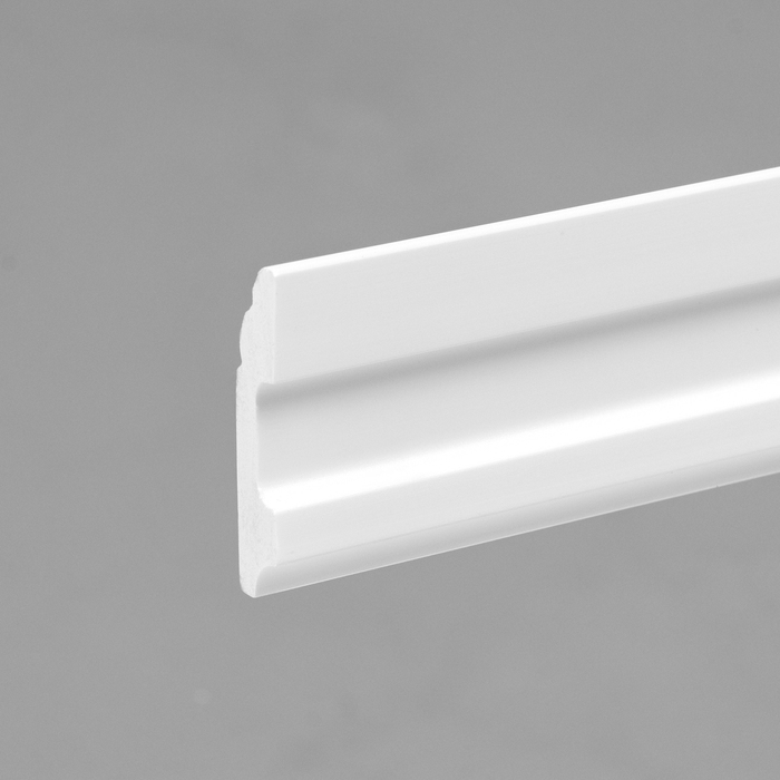 Плинтус напольный под покраску UHD 02/60 2000х60 мм Плинтус напольный под покраску UHD 02/60 2000х60 мм