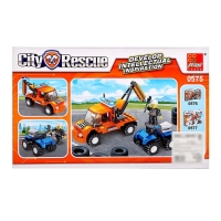 Конструктор Город &laquo;Эвакуатор&raquo;, 124 детали