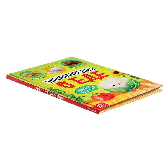 Книга в твёрдом переплёте &laquo;Энциклопедия о еде&raquo;