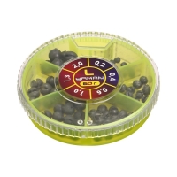 Набор грузил "ЯМАН", размер L, 60 г, 0.2-2 г Набор грузил "ЯМАН", размер L, 60 г, 0.2-2 г