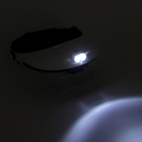 Лупа налобная 1-3.5х бинокулярная, с подсветкой, 5 линз в комплекте Лупа налобная 1-3.5х бинокулярная, с подсветкой, 5 линз в комплекте