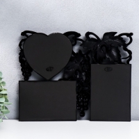 Фоторамка пластик на 3 фото 10х15, 13х13 см "Виноград" тёмное серебро 26х33 см