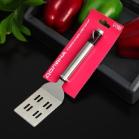 Лопатка Доляна Fargo, 21&times;5,5&times;2 см, нержавеющая сталь, цвет серебряный