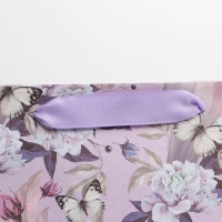 Пакет подарочный крафтовый вертикальный, упаковка, &laquo;Живи мечтой&raquo;, ML 23 х 27 х 11.5 см