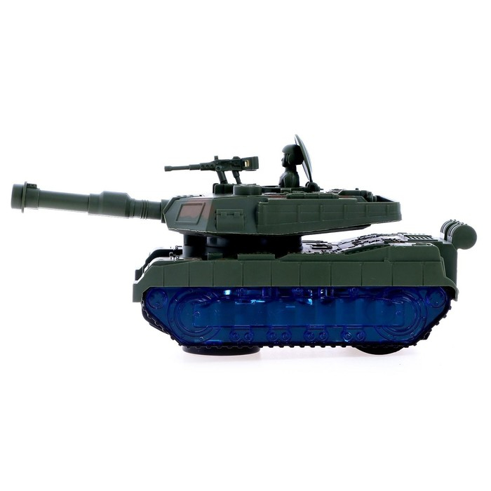 Танк &laquo;Победа&raquo;, работает от батареек, свет и звук, цвета МИКС